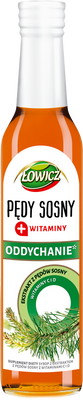 Łowicz Witaminy Oddychanie Syrop z Ekstraktem z Pędów Sosny na Układ Oddechowy 250ml