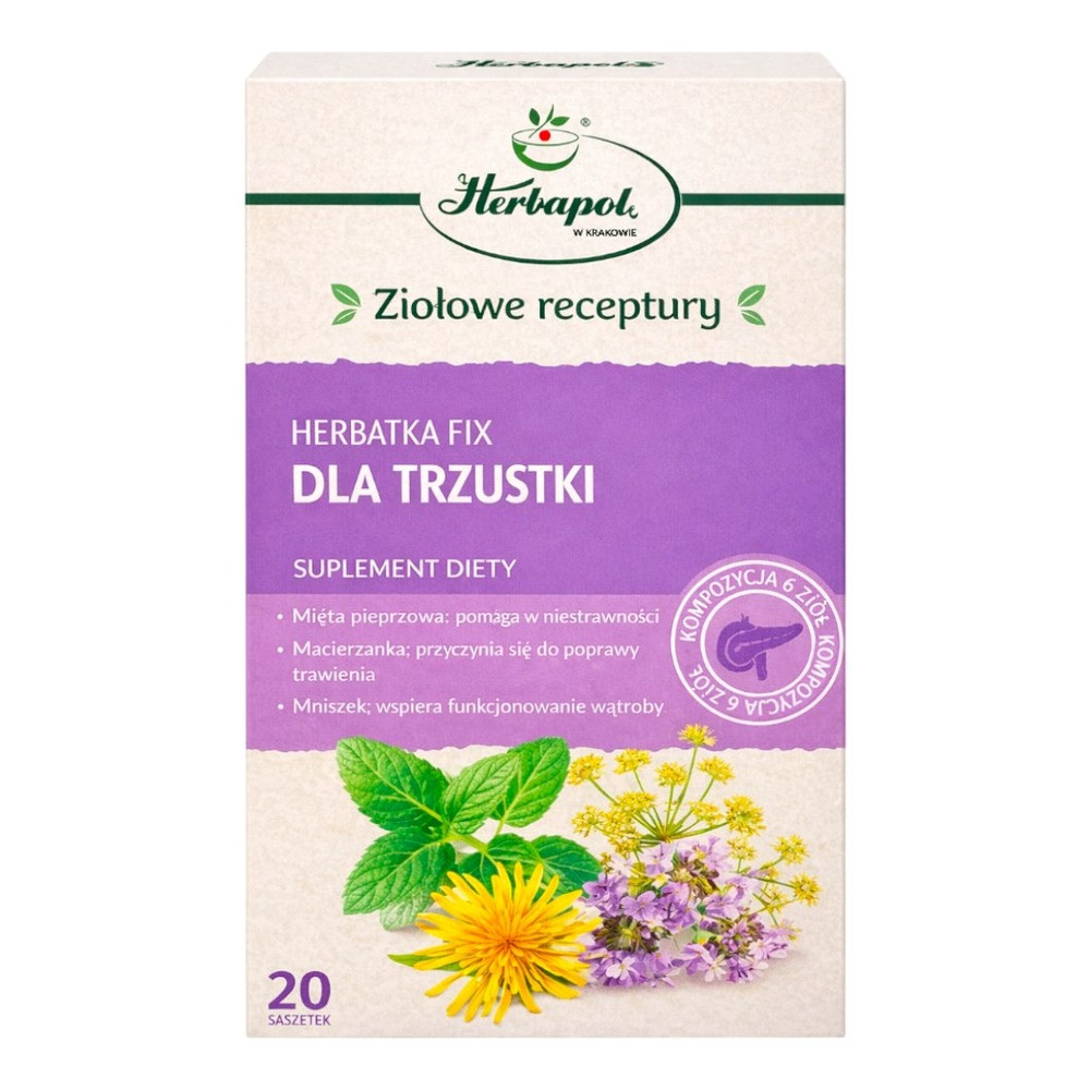 Herbapol Herbatka Fix dla Trzustki 20x2g