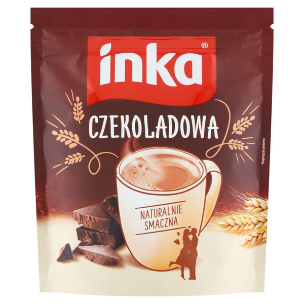 Inka Czekoladowa Rozpuszczalna Kawa Zbożowa o Zniewalającym Smaku i Aromacie Czekolady 200g