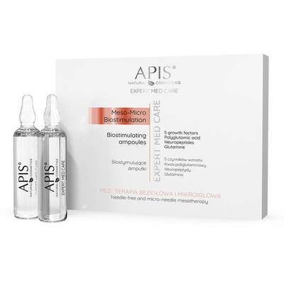 Apis Expert Med Stymulujące Ampułki Regenerujące do Mezoterapii 5x10ml