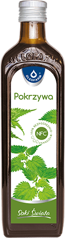 Oleofarm Soki Świata Sok z Pokrzywy na Wsparcie Oczyszczania Organizmu 490ml