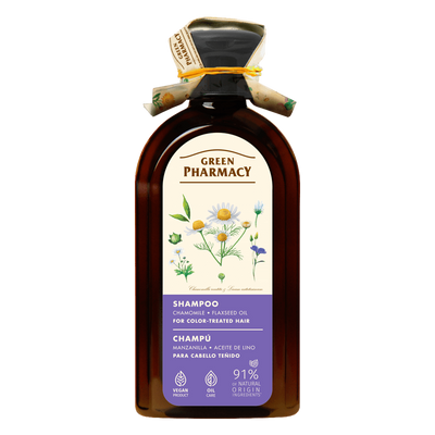 Green Pharmacy Szampon do Włosów Zniszczonych z Rumiankiem Lekarskim 350ml