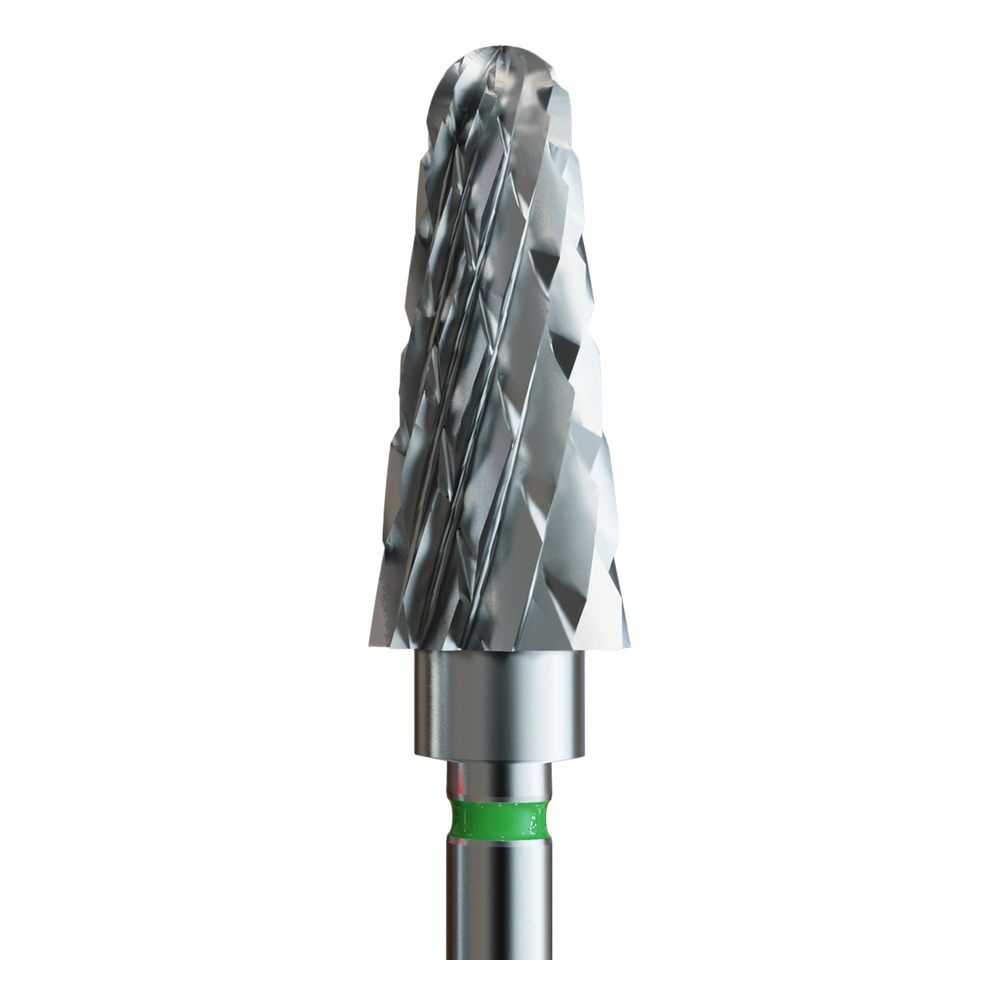 IQ Nails Tungsten Carbide Nail Drill Bit Cone Coarse Crosscut 6mm For Manicure And Pedicure 201.220.060