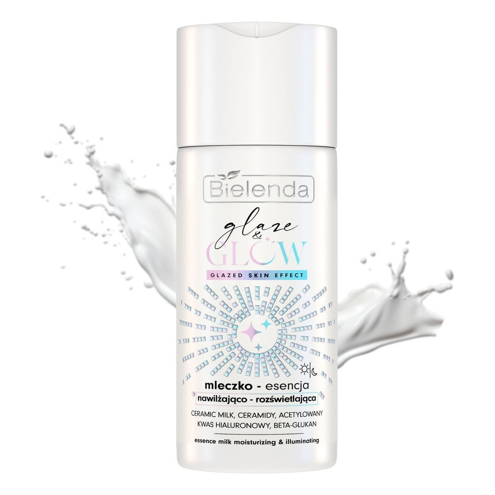 Bielenda Glaze & Glow Nawilżająco-Rozświetlające Mleczko-Esencja 120ml