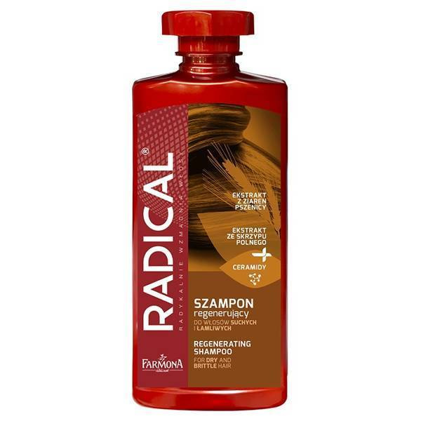 Radical Szampon Regenerujący do Włosów Suchych i Łamliwych 400ml