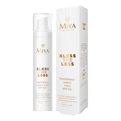 Miya Bless the Less Nawilżająco-Wygładzający Krem SPF 50+ 50ml