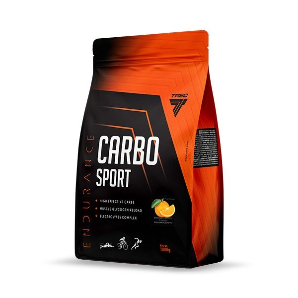 Trec Nutrition Endurance Carbo Sport Odżywka Węglowodanowo-Mineralna Pomarańcza 1000g