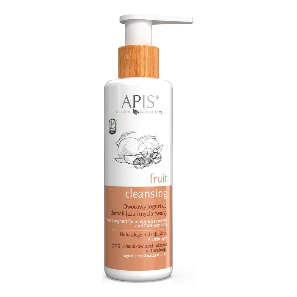 Apis Fruit Cleansing Owocowy Jogurt do Mycia Twarzy 150ml