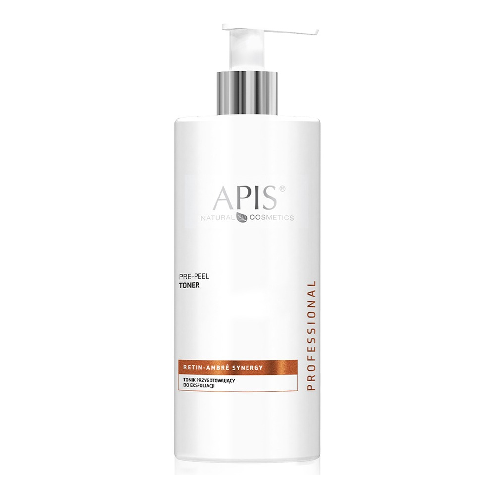 Apis Professional Retin Ambre Synergy Tonik Przygotowujący do Eksfoliacji dla każdego Rodzaju Skóry 500ml