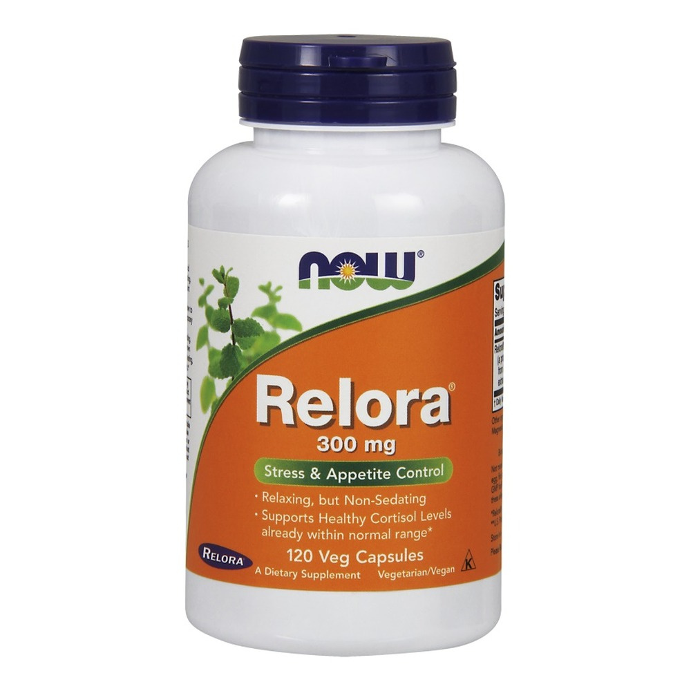 Now Foods Relora 300mg Wspiera Organizm w Stanach Napięcia Nerwowego 120 Kapsułek