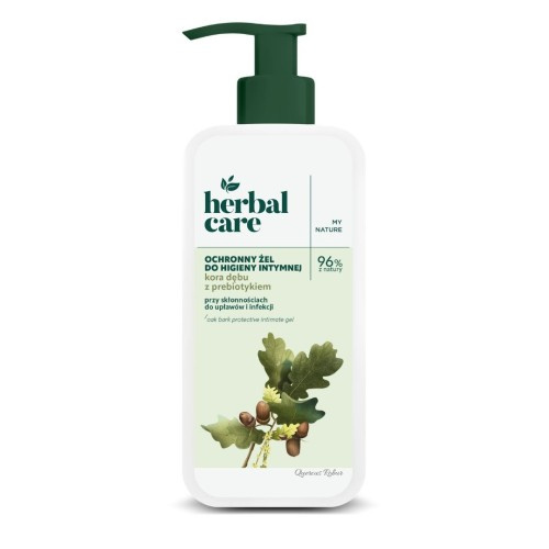 Herbal Care Ochronny Żel do Higieny Intymnej Kora Dębu i Prebiotyk 330ml