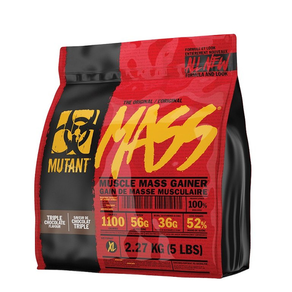 Mutant Mass Triple Odżywka Węglowodanowo-Białkowa Chocolate 2270g