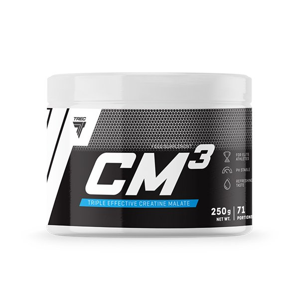 Trec Nutrition CM3 Proszek Zawierający Jabłczan Kreatyny Ananas 250g