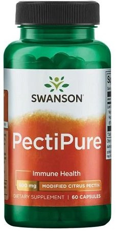 Swanson PectiPure Modyfikowana Pektyna Cytrusowa 600 mg 60 kaps.