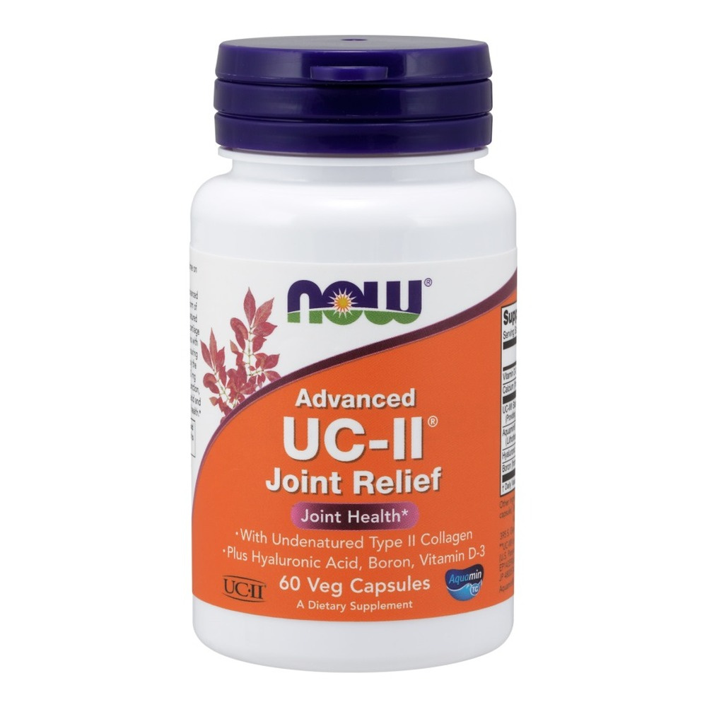 NOW Foods UC-II Advanced Joint Relief na Zdrowe Stawy 60 Kapsułek