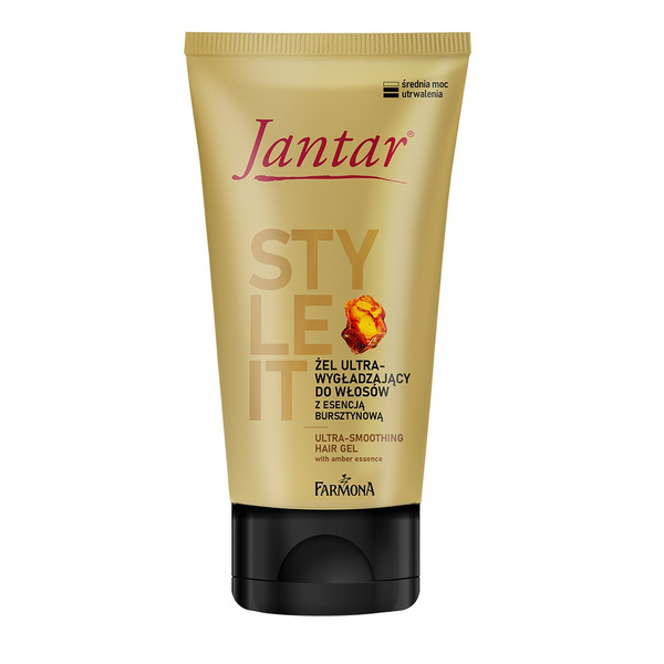 Jantar Żel Ultrawygładzający do Włosów z Esencją Bursztynową 150ml