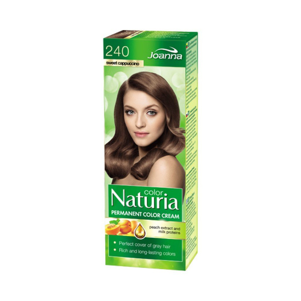 Joanna Naturia Color Farba do Włosów z Proteinami 240 Słodkie Cappucino 100ml