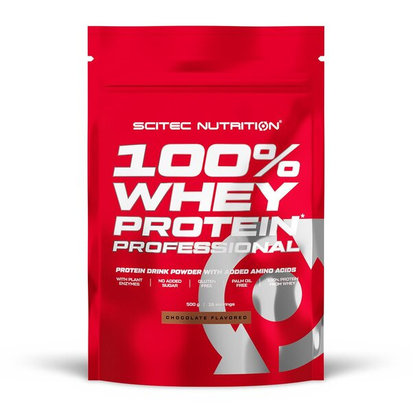 SciTec 100% Whey Protein Professional, Chocolate - 500g
