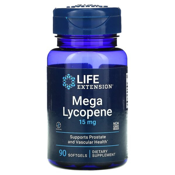 Life Extension Mega Likopen 15 mg Na Zdrowie Prostaty 90 Kapsułek