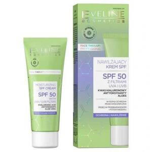 Eveline Nawilżający Krem do Twarzy Dzyi i Dekoltu z SPF50 do Każdego Typu Cery 30ml