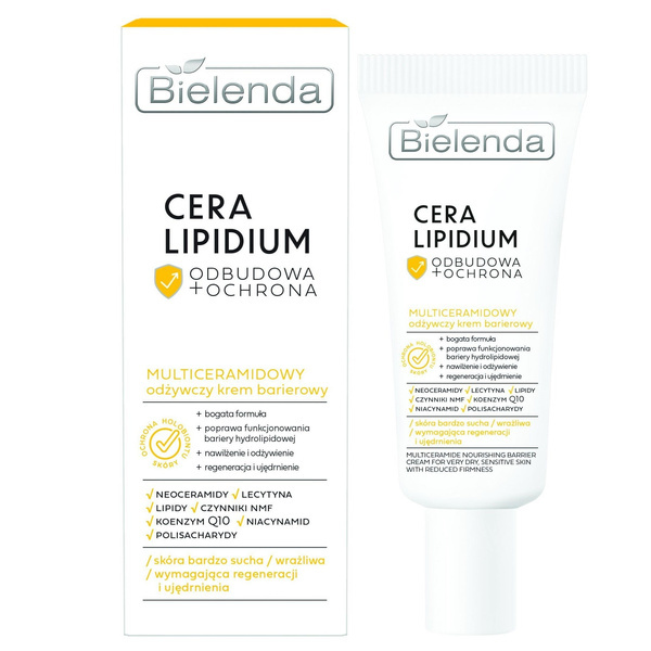 Bielenda Cera Lipidowa Multiceramidowy Krem Odżywczo-Barierowy 50ml