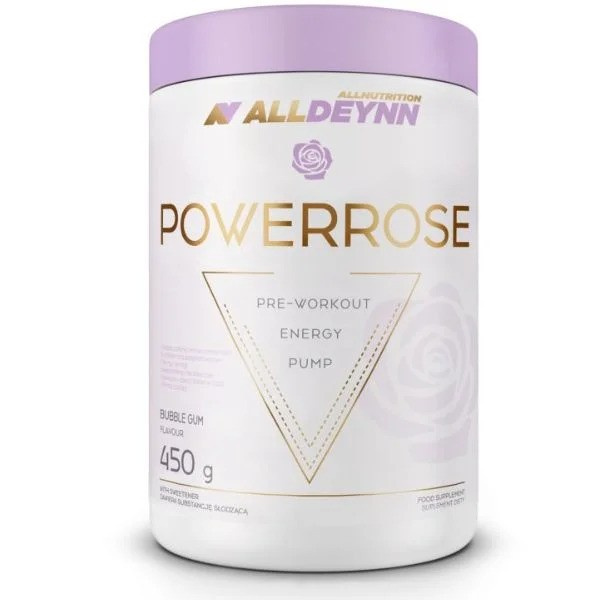 Allnutrition AllDeynn Powerrose Bubble Gum Formuła dla Kobiet Siła i Energia 450g
