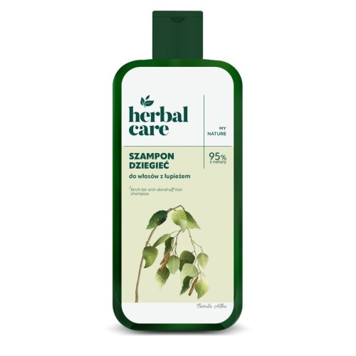 Herbal Care Oczyszczający Szampon Dziegieć Brzozowy dla Włosów z Łupieżem 330ml
