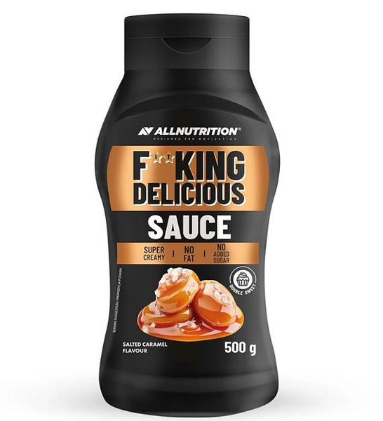 Allnutrition Fitking Delicious Niskokaloryczny Sos Słony Karmel 500g