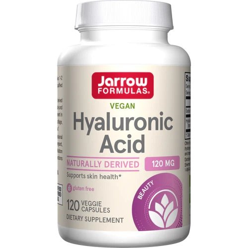 Jarrow Formulas Kwas Hialuronowy 120mg na Skórę i Stawy 120 Kapsułek