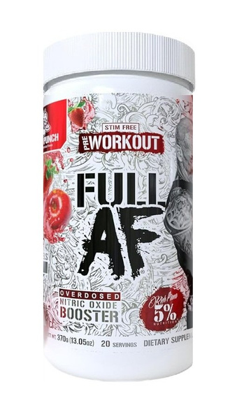 5% Nutrition Full AF Przedtreningówka w Proszku na Pompę Mięśniową 370g