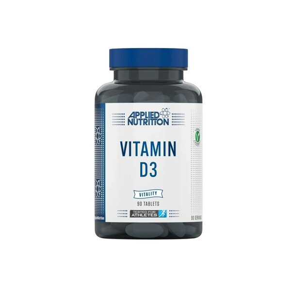 Applied Nutrition Witamina D3 na Odporność oraz Zdrowe Kości i Mięśnie 90 Tabletek