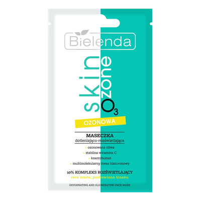 Bielenda Skin O3 Zone Ozonowa Maseczka Dotleniająco-Rozświetlająca 8g