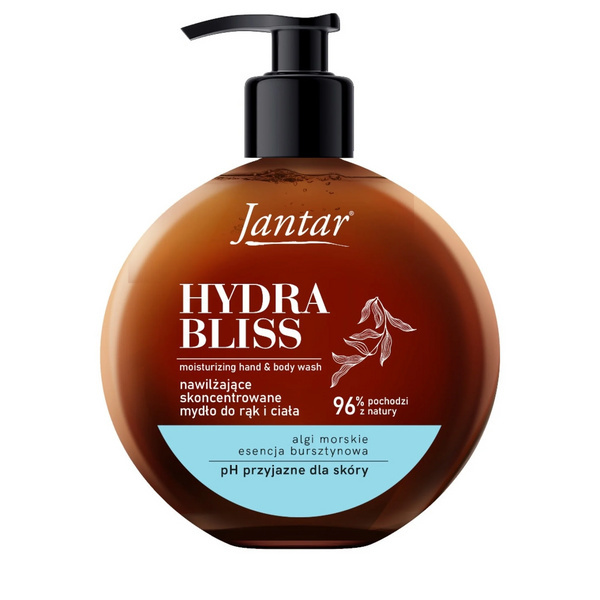 Jantar Hydra Bliss Nawilżające Mydło do Rąk Esencja Bursztynowa i Algi 400ml