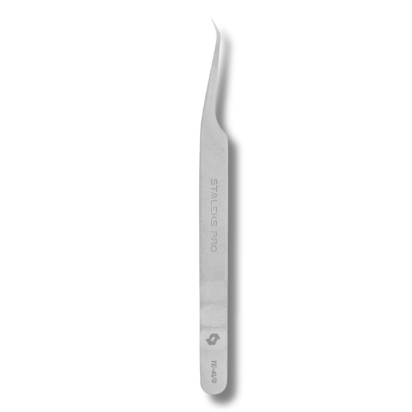 Staleks Pro Profesjonalna Pęseta do Rzęs EXPERT 41 TYPE 8 mini L 119mm 1 Sztuka