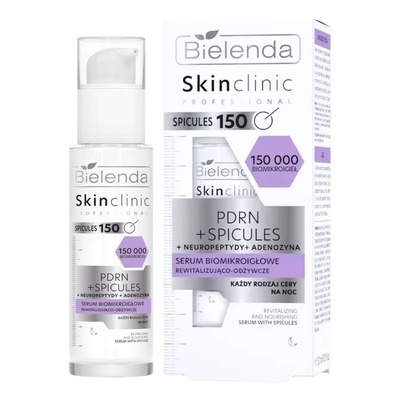 Bielenda Skin Clinic Professional AL PDRN Bio Microneedle Serum Odżywcze i Rozświetlające 30ml