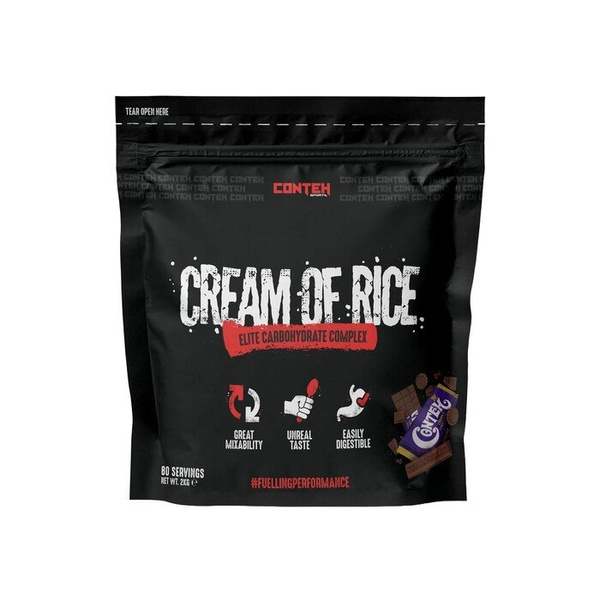 Conteh Sports Cream of Rice Potrójna Czekolada Elitarny Kompleks Węglowodanów dla Sportowców 2000g
