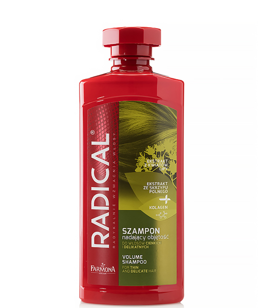 Radical Szampon Nadający Objętość do Włosów Cienkich i Delikatnych 400ml