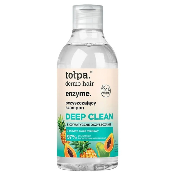 Tolpa Dermo Hair Enzymatyczny Szampon Oczyszczający do Włosów Przetłuszczających się 300ml