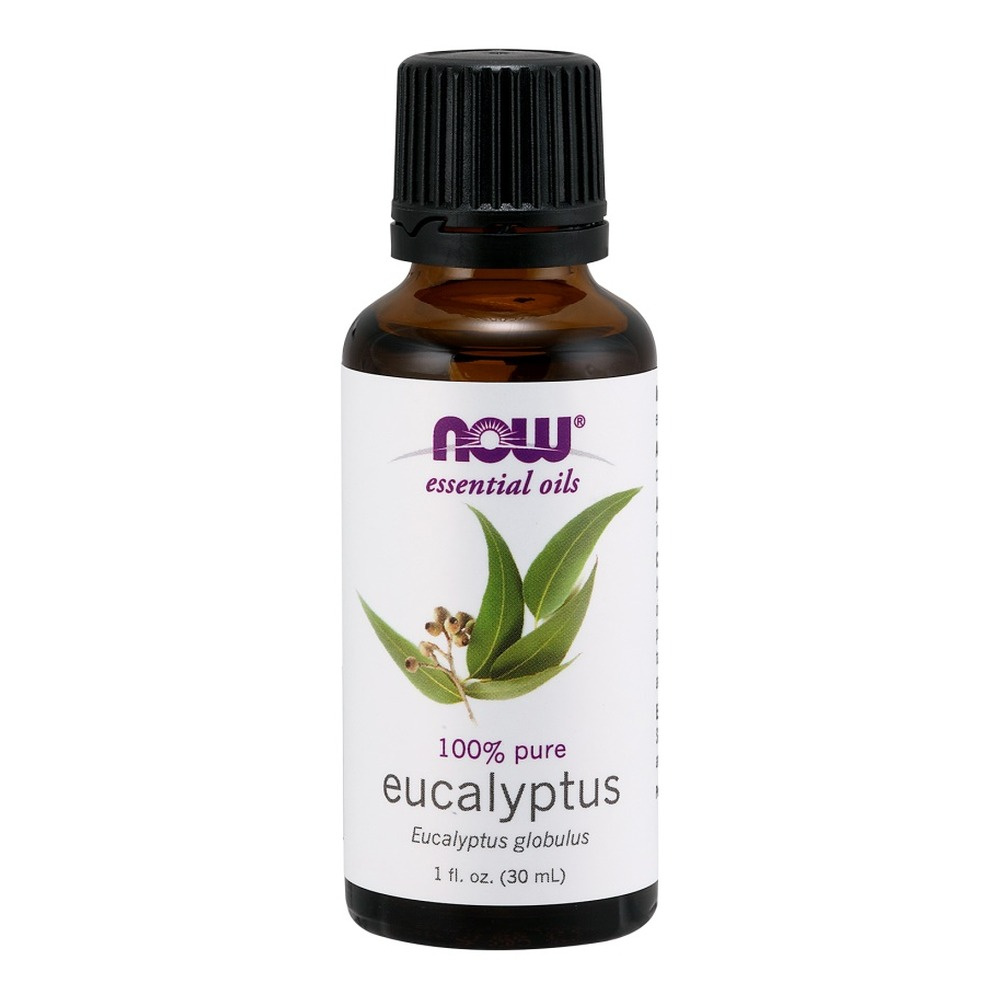 NOW Foods Olejek Eteryczny Eukaliptusowy Rewitalizujący i Oczyszczający 30ml