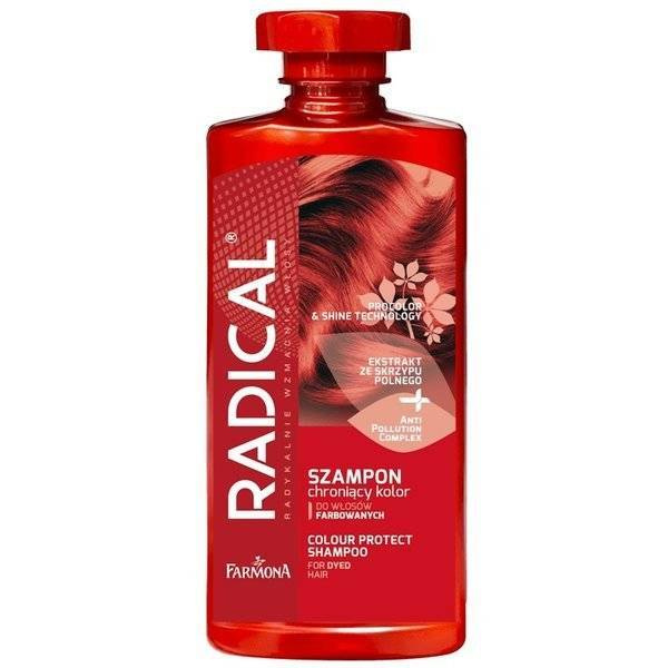 Radical Szampon Ochraniający Kolor do Włosów Farbowanych i z Pasemkami 400ml