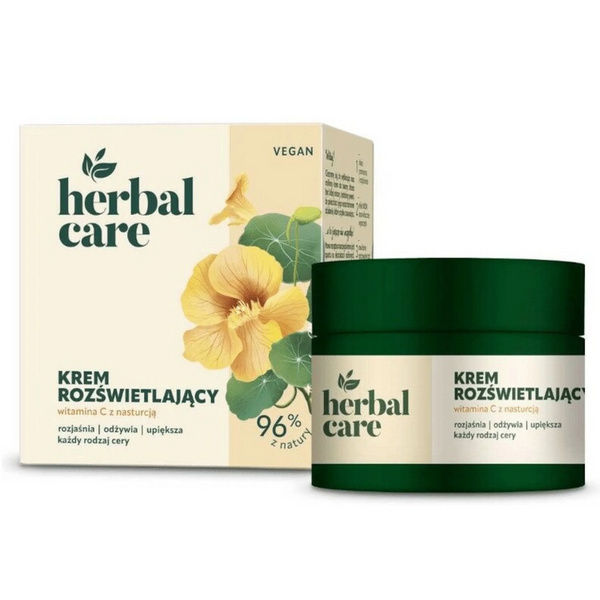 Farmona Herbal Care Rozświetlający Krem Witamina C z Nasturcją dla każdego Rodzaju Skóry na Dzień i na Noc 50ml