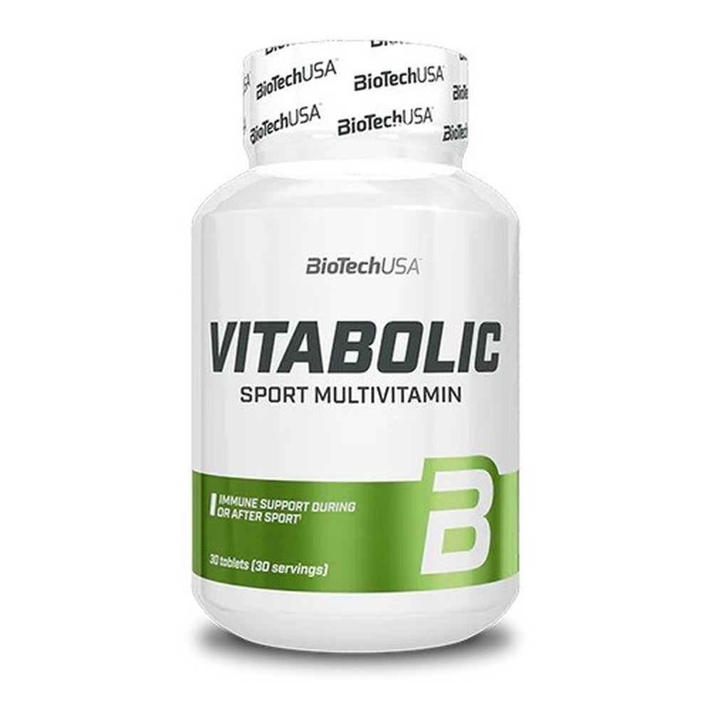 BioTechUSA Vitabolic Kompleks Witamin i Minerałów dla Sportowców na Odporność i Energię 30 Tabletek