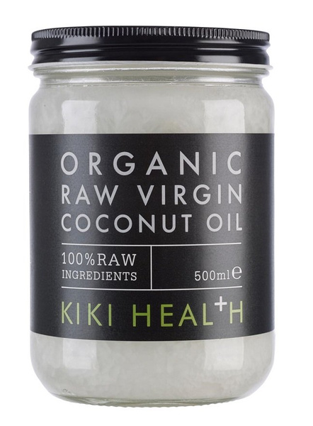 KIKI Health Nierafinowany Olej Kokosowy Do Gotowania i Pielęgnacji 500ml