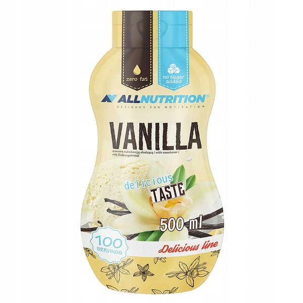 Allnutrition Sweet Sauce Waniliowy Sos do Deserów 500ml