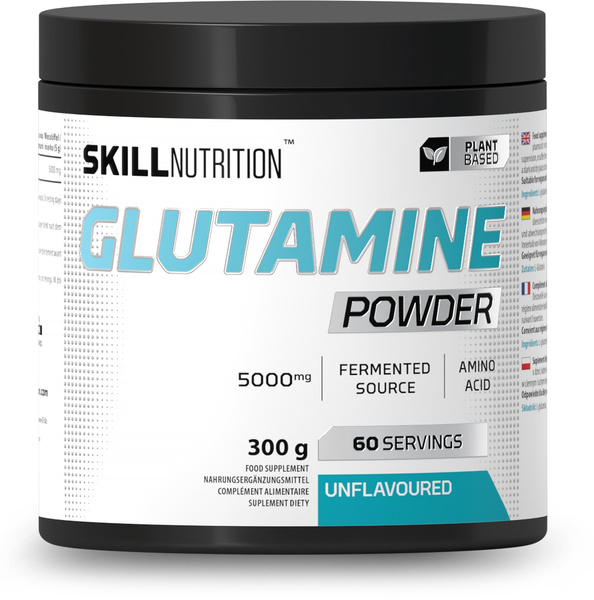 Skill Nutrition Glutamina w Proszku Bezsmakowa 300g