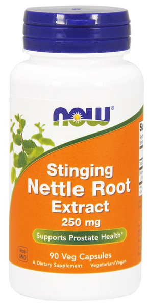 Now Foods Stinging Pokrzywa Korzeń Extract 250mg Wspomaga Zdrowie Układu Moczowego 90 Kapsułek