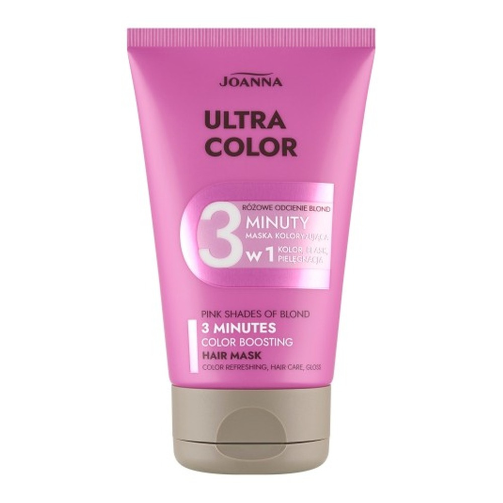 Joanna Ultra Color 3 Minutowa Koloryzująca Odżywka Różowe Odcienie Blond 100g