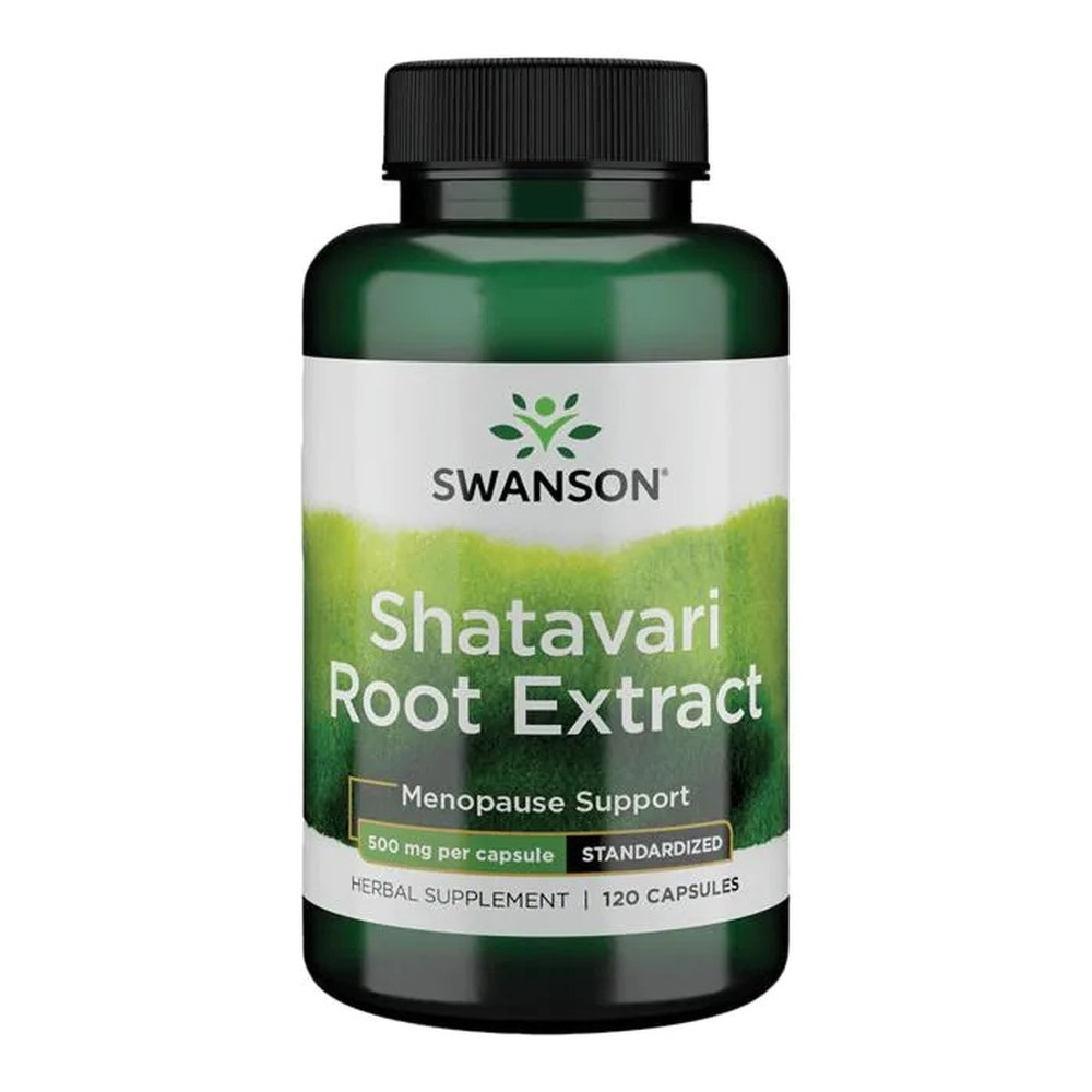 Swanson Shatavari Root Extract, 500mg - 120 caps