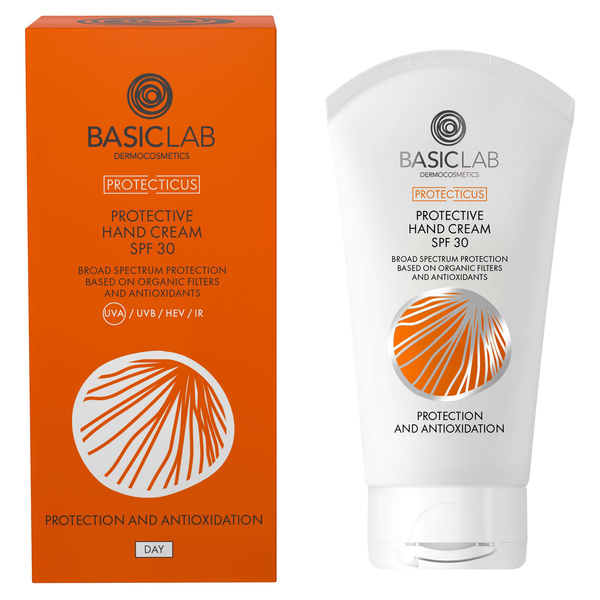 BasicLab Protecticus Ochronny Krem do Rąk SPF 30 PA++++ 75ml