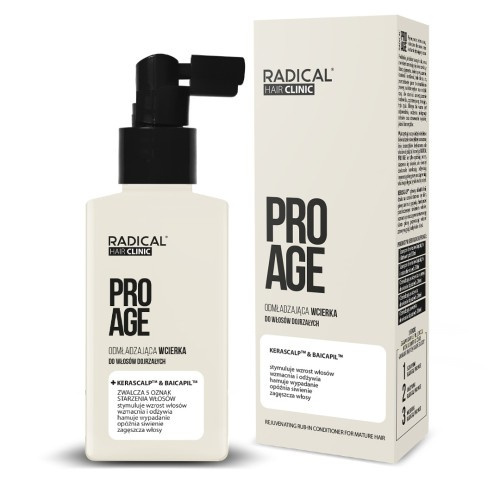 Farmona Radical Hair Clinic Pro Age Odmładzająca Wcierka dla Włosów Dojrzałych 100ml
